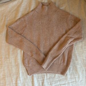 Aritzia Wilfred Sweater Neutral Pink Small